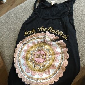 Zeta Tau Alpha ZTA Seek the Noblest Tank
